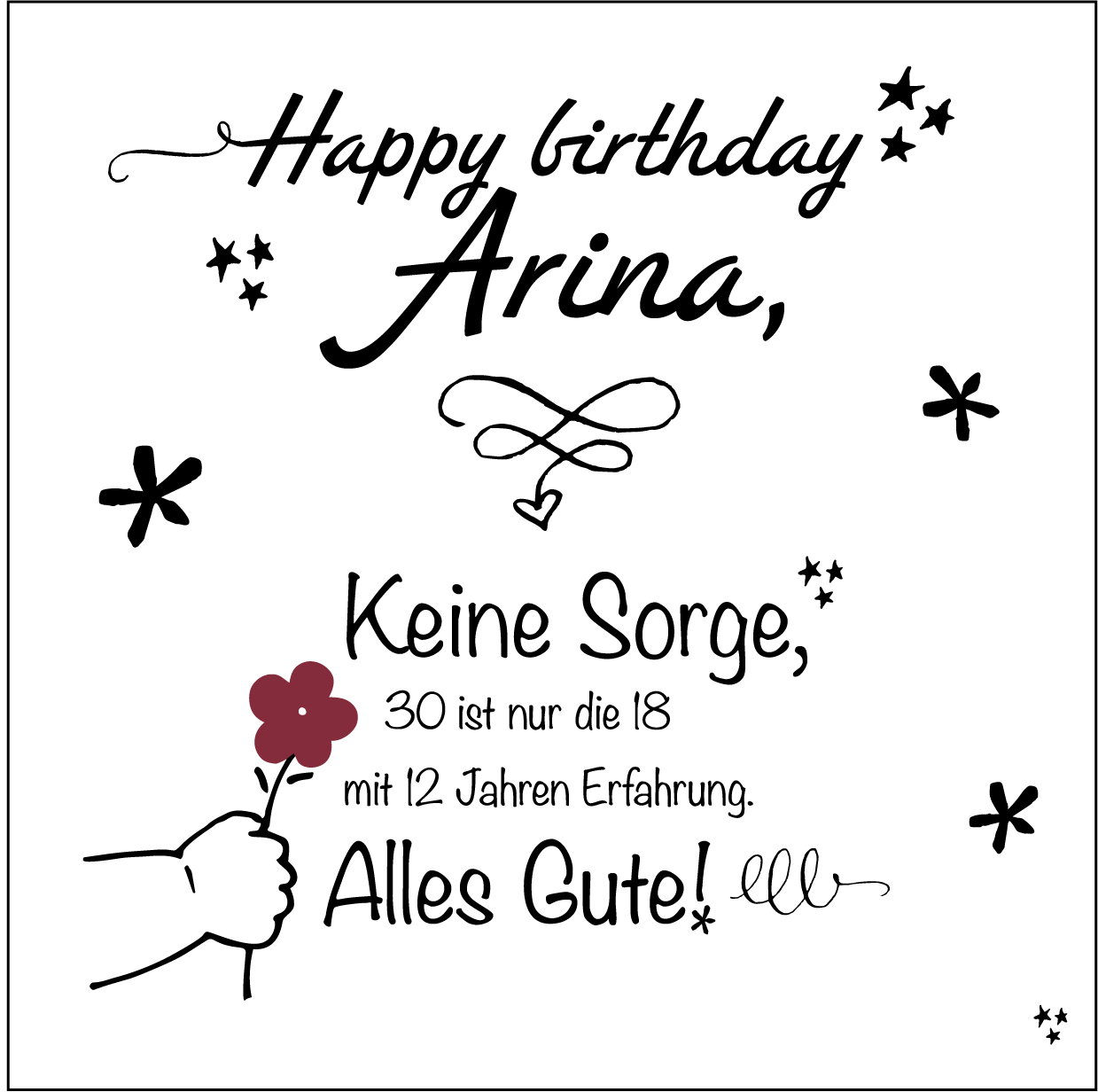 Geburtstags Karte